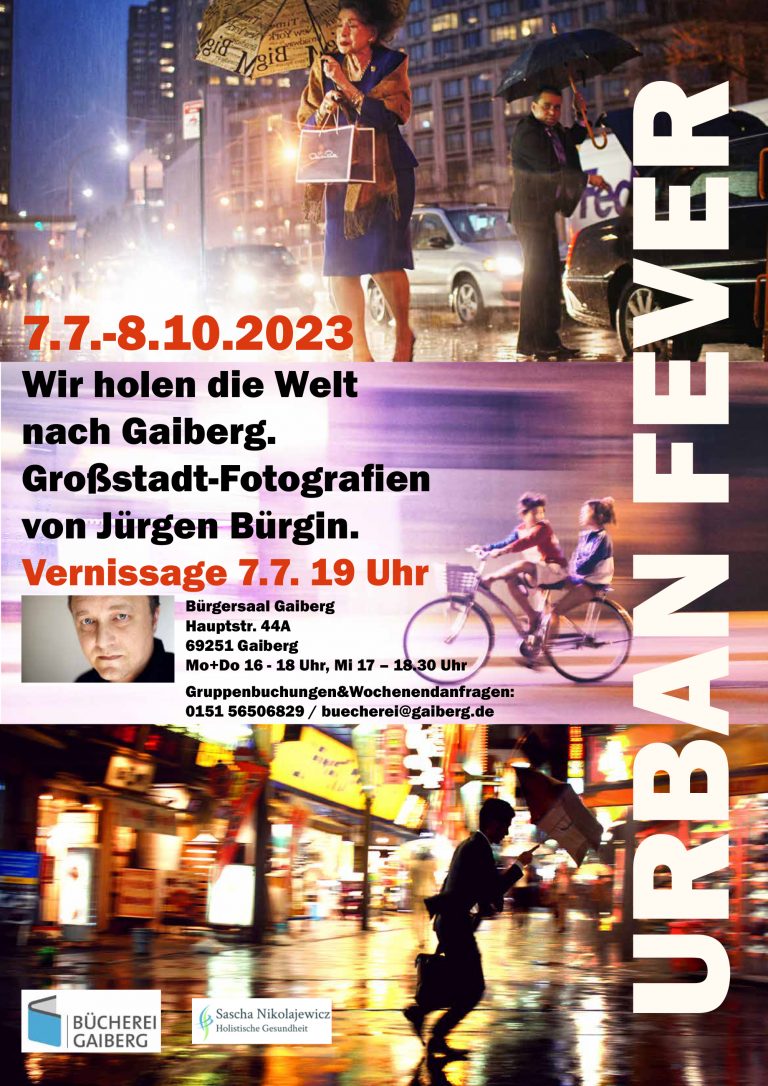 Jürgen Bürgin: Urban Fever.