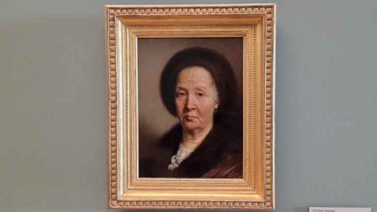 Christian Seybold, Kopf einer alten Frau