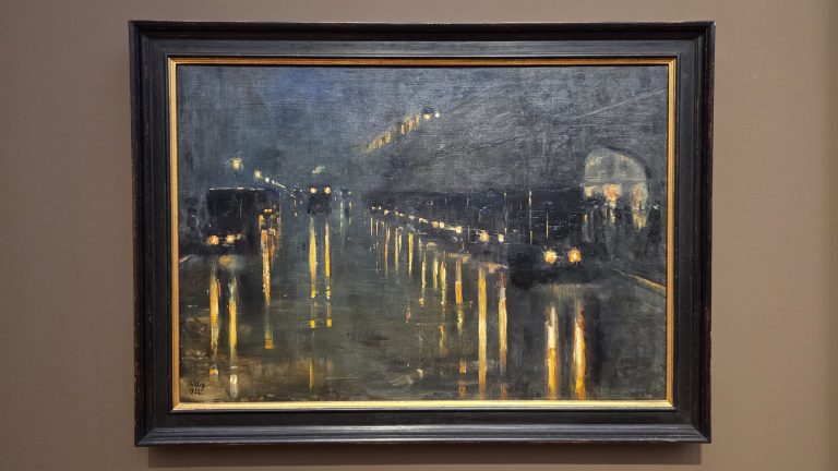 Lesser Ury, Hochbahnhof Bülowstraße
